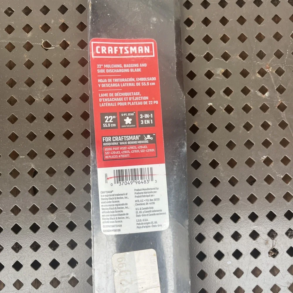 craftsman 22 mower